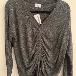 Dark Grey Long Sleeve Shirt